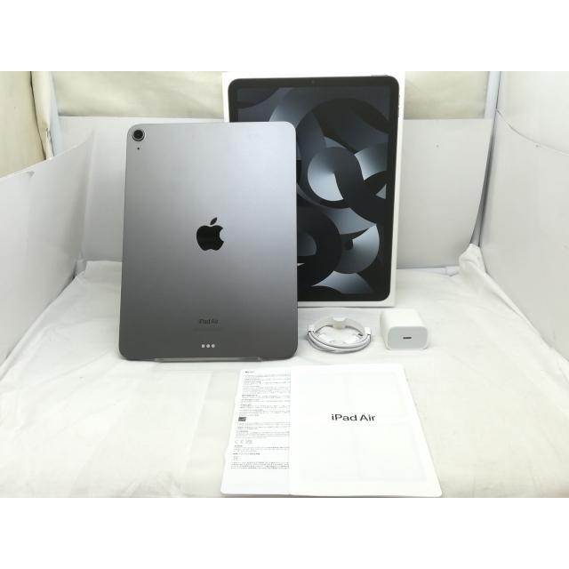 【中古】Apple 【Wi-Fi】 iPad Air（第5世代/2022） 256GB スペースグレイ MM9L3J/A【川崎】保証期間１ヶ月【ランクA】の画像
