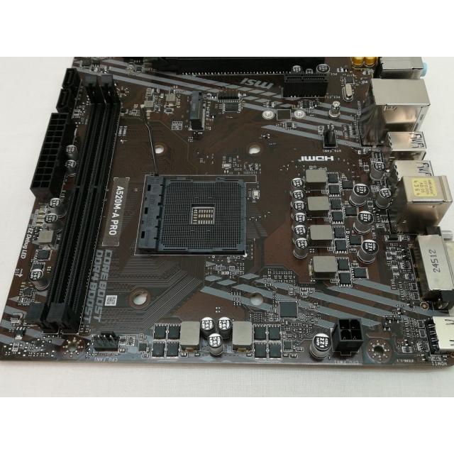 中古】MSI A520M-A PRO A520/AM4/MicroATX【川崎】保証期間1週間