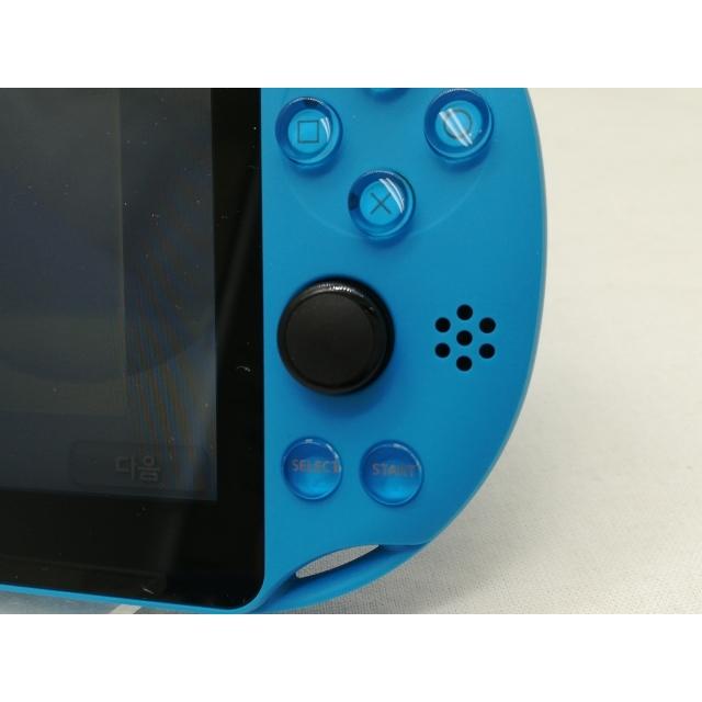 中古】SONY PlayStation VITA Wi-Fiモデル アクア・ブルー PCH-2000