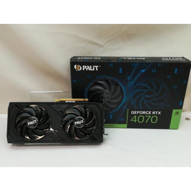 中古】Palit GeForce RTX 4070 Dual 12GB (NED4070019K9-1047D