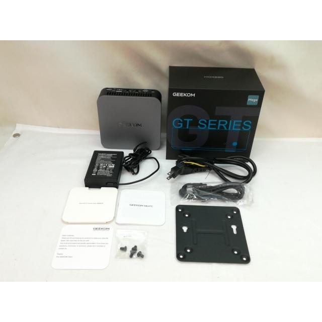 GEEKOM ミニPC GT1 MEGA 新古品 美品 中古】GEEKOM ミニPC GT1 Mega 【Ultra9 185H 32G 2T(SSD) 1GbE WiFi