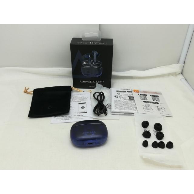 Creative AURVANA ACE 3 ワイヤレスイヤホン 付属品全て有 中古】Creative AURVANA ACE 3 ワイヤレスイヤホン【川崎】保証期間1