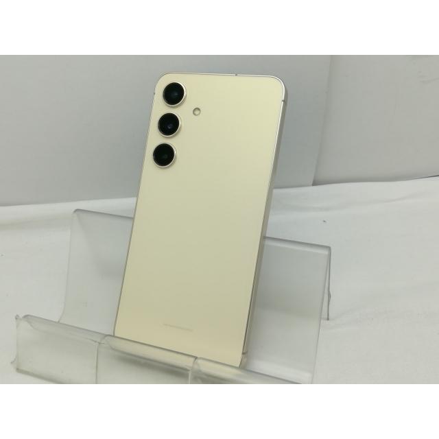 中古】SAMSUNG au 【SIMフリー】 Galaxy S24 アンバーイエロー 8GB