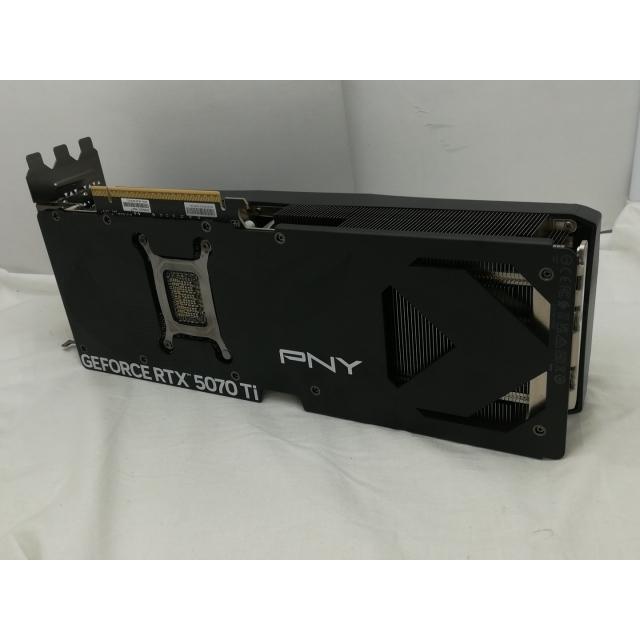 中古】PNY GeForce RTX 5070 Ti 16GB Overclocked Triple Fan