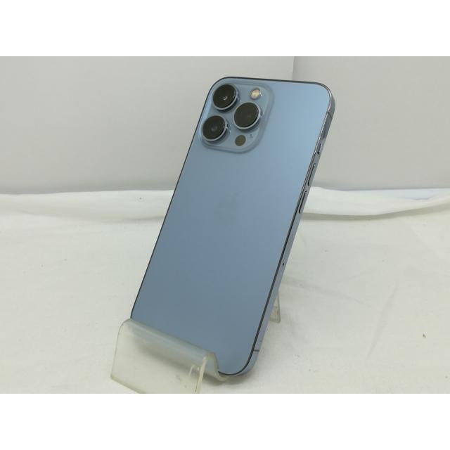 【中古】Apple au 【SIMフリー】 iPhone 13 Pro 128GB シエラブルー MLUK3J/A【川崎】保証期間１ヶ月【ランクA】