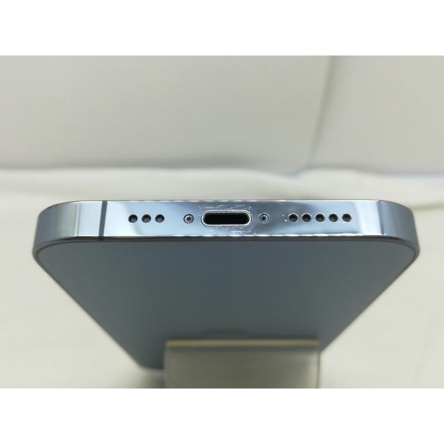 【中古】Apple au 【SIMフリー】 iPhone 13 Pro 128GB シエラブルー MLUK3J/A【川崎】保証期間１ヶ月【ランクA】の画像