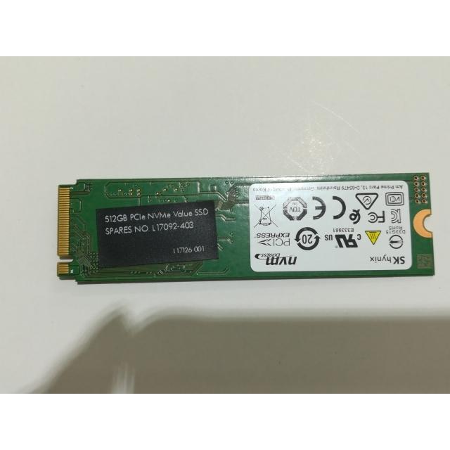 中古】各社 512GB SSD (M.2 2280/PCIe3.0 NVMe)【川崎】保証期間1週間