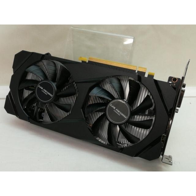中古】玄人志向 GG-GTX1660SP-E6GB/DF GTX1660Super/6GB(GDDR6)/PCI-E