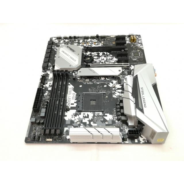 中古】ASRock B450 Steel Legend B450/AM4/ATX【川崎】保証期間1週間