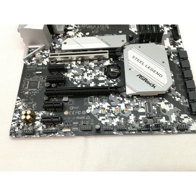 中古】ASRock B450 Steel Legend B450/AM4/ATX【川崎】保証期間1週間