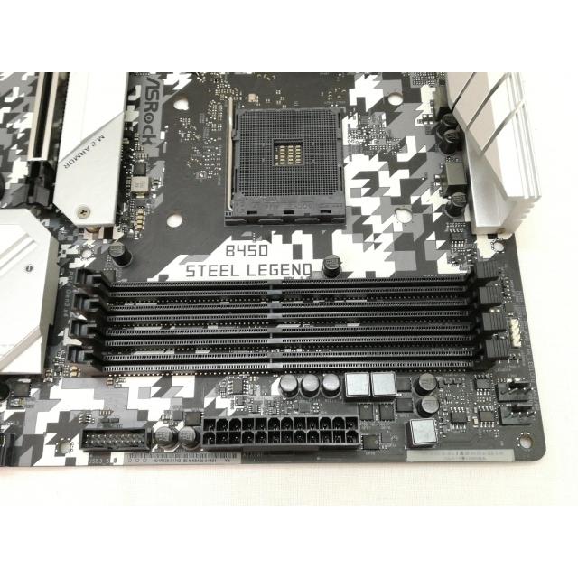 中古】ASRock B450 Steel Legend B450/AM4/ATX【川崎】保証期間1週間