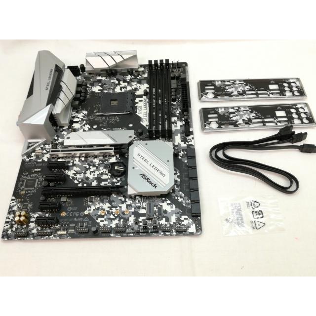 中古】ASRock B450 Steel Legend B450/AM4/ATX【川崎】保証期間1週間
