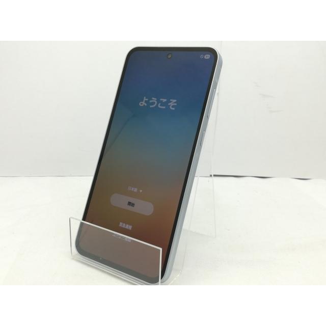 【中古】SAMSUNG UQmobile 【SIMフリー】 Galaxy A55 5G オーサムアイスブルー 8GB 128GB SCG27【川崎】保証期間１ヶ月【ランクA】の画像