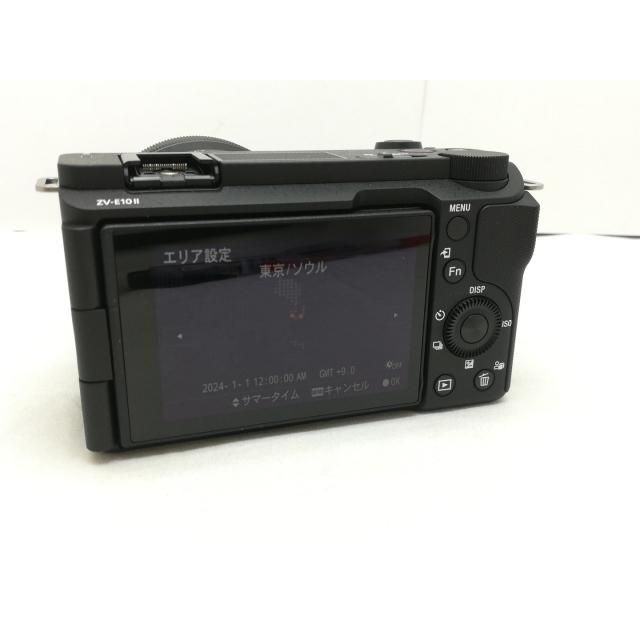 【中古】SONY VLOGCAM ZV-E10 II パワーズームレンズキット ブラック ZV-E10M2K(B)【川崎】保証期間１ヶ月【ランクA】の画像