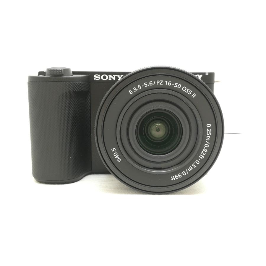 【中古】SONY VLOGCAM ZV-E10 II パワーズームレンズキット ブラック ZV-E10M2K(B)【川崎】保証期間１ヶ月【ランクA】の画像