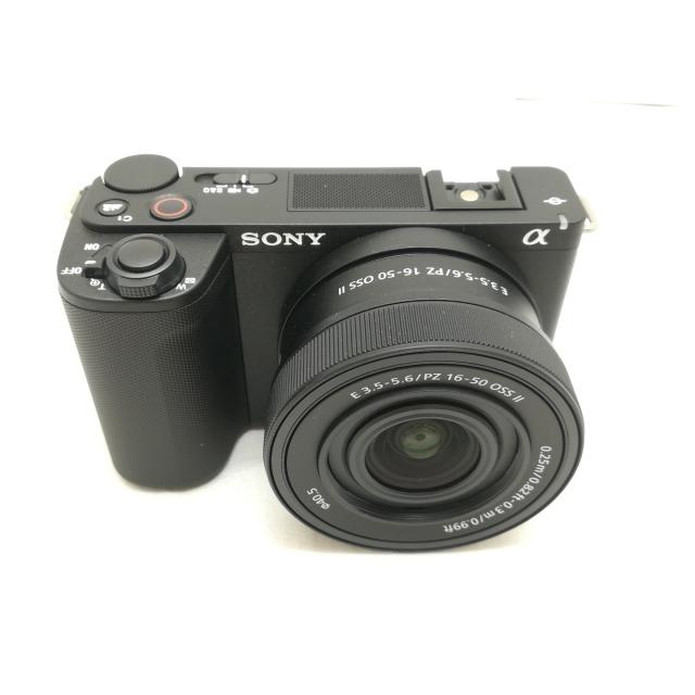 【中古】SONY VLOGCAM ZV-E10 II パワーズームレンズキット ブラック ZV-E10M2K(B)【川崎】保証期間１ヶ月【ランクA】の画像