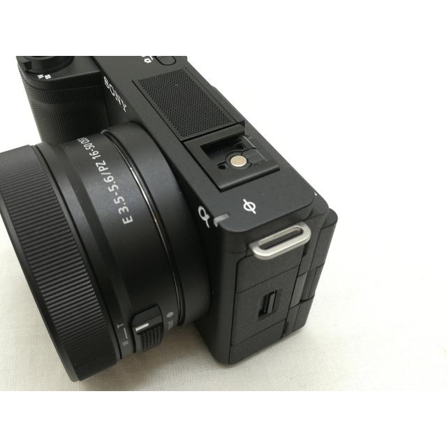【中古】SONY VLOGCAM ZV-E10 II パワーズームレンズキット ブラック ZV-E10M2K(B)【川崎】保証期間１ヶ月【ランクA】の画像