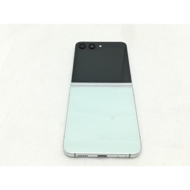 【中古】SAMSUNG au 【SIMフリー】 Galaxy Z Flip5 ミント 8GB 256GB SCG23【川崎】保証期間１ヶ月【ランクA】の画像