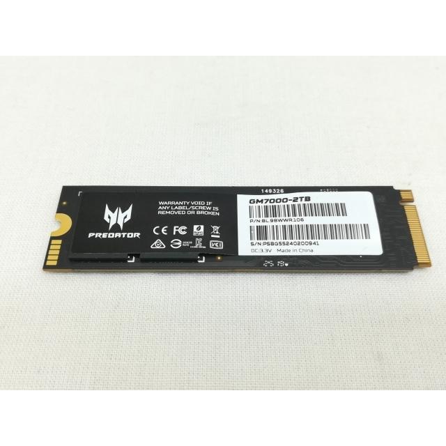 XPG 2TB M.2 2280 SSD 中古 中古】各社 2TB SSD (M.2 2280/PCIe4.0 NVMe)【川崎】保証期間1週間
