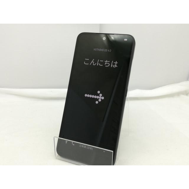 中古】NOTHING 【SIMフリー】 CMF Phone 1 8GB 128GB ブラック【川崎