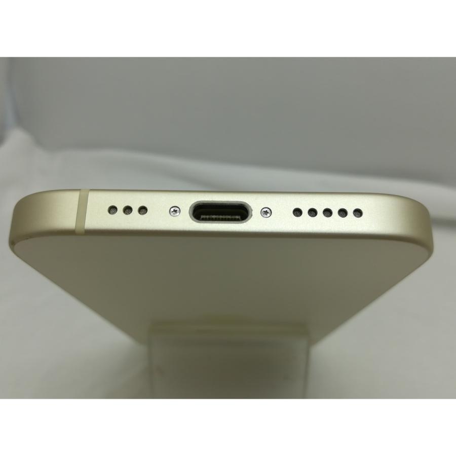 【中古】Apple 国内版 【SIMフリー】 iPhone 15 128GB イエロー MTMK3J/A【川崎】保証期間１ヶ月【ランクB】の画像