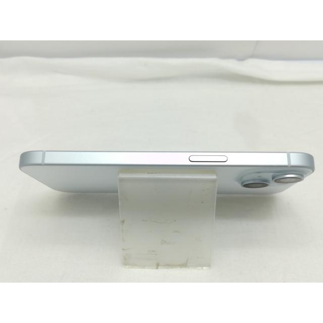 【中古】Apple docomo 【SIMフリー】 iPhone 15 128GB ブルー MTML3J/A【川崎】保証期間１ヶ月【ランクB】の画像