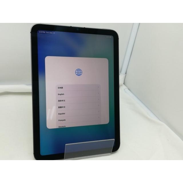【中古】Apple 国内版 【SIMフリー】 iPad mini（第6世代/2021） 256GB スペースグレイ MK8F3J/A【川崎】保証期間１ヶ月【ランクA】
