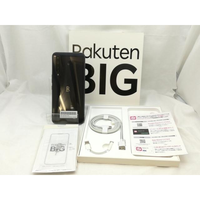 中古】ZTE 楽天モバイル 【SIMフリー】 Rakuten BIG ブラック 6GB