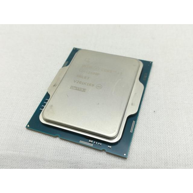 中古】Intel Core i3-12100F(3.3GHz) Bulk LGA1700/4C(P:4C/E:0C)/8T