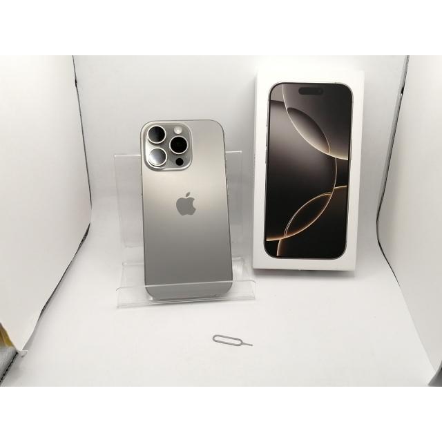 【中古】Apple 国内版 【SIMフリー】 iPhone 16 Pro 256GB ナチュラルチタニウム MYN33J/A【川崎駅前】保証期間１ヶ月【ランクA】の画像