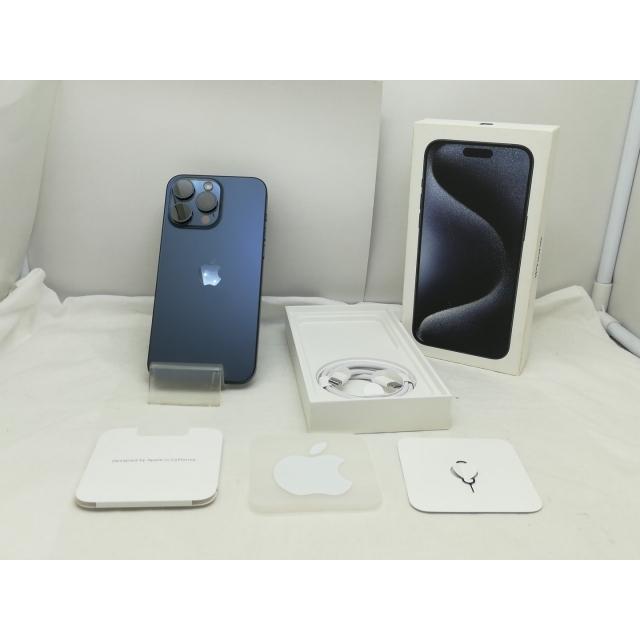 中古】Apple 国内版 【SIMフリー】 iPhone 15 Pro Max 1TB ブルー