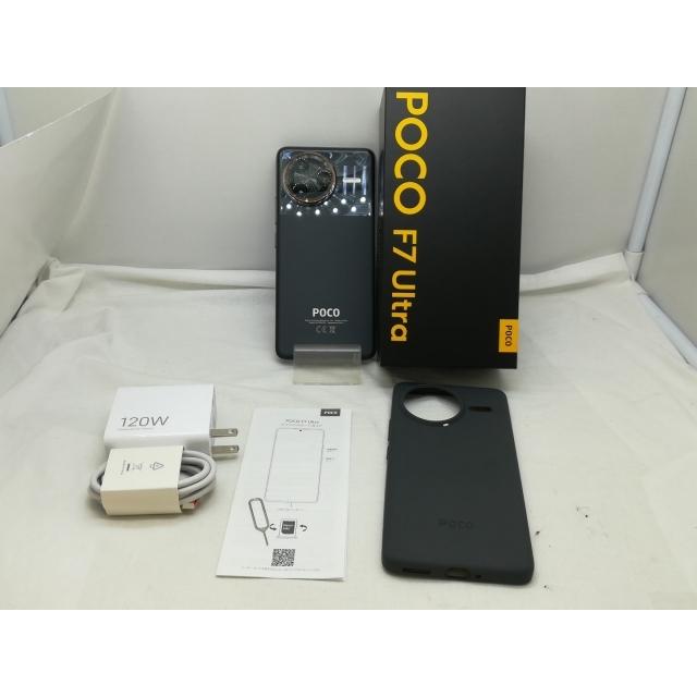 中古】Xiaomi 国内版 【SIMフリー】 Poco F7 Ultra ブラック 12GB