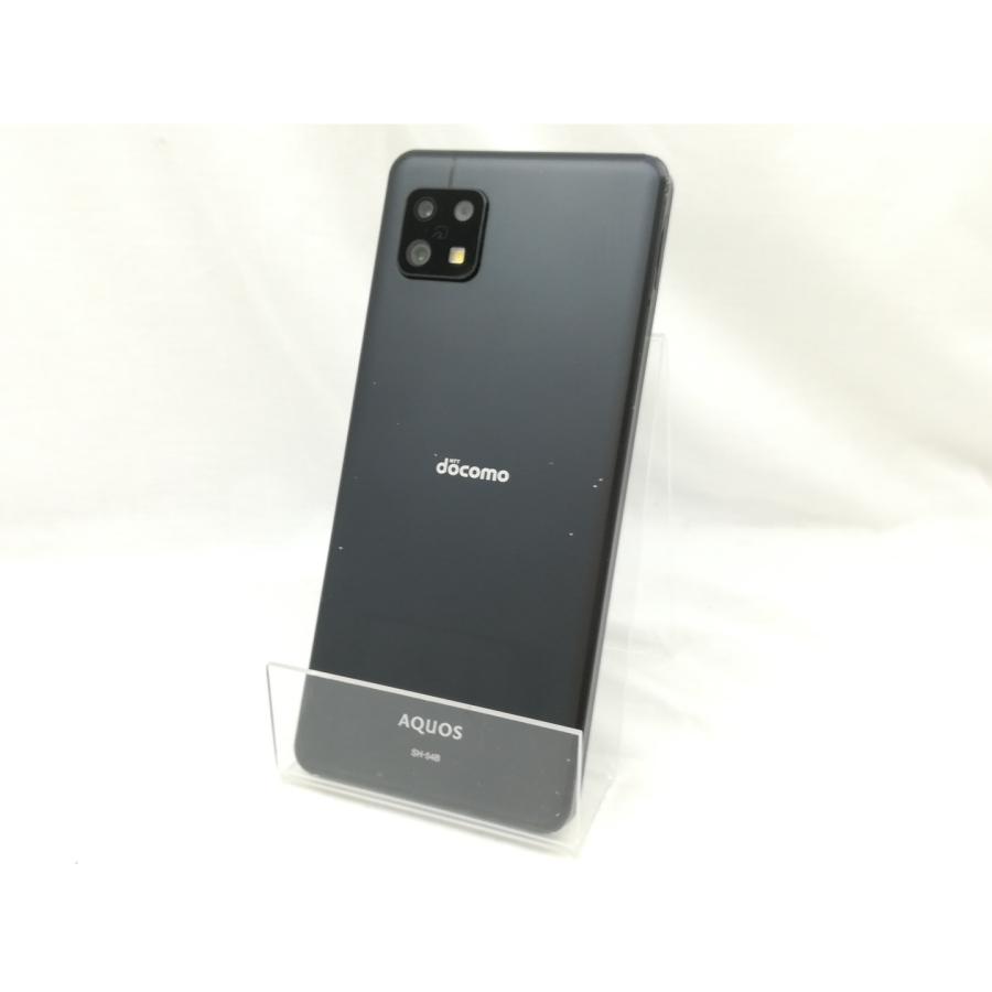中古】SHARP docomo 【SIMフリー】 AQUOS sense6 ブラック 4GB 64GB SH