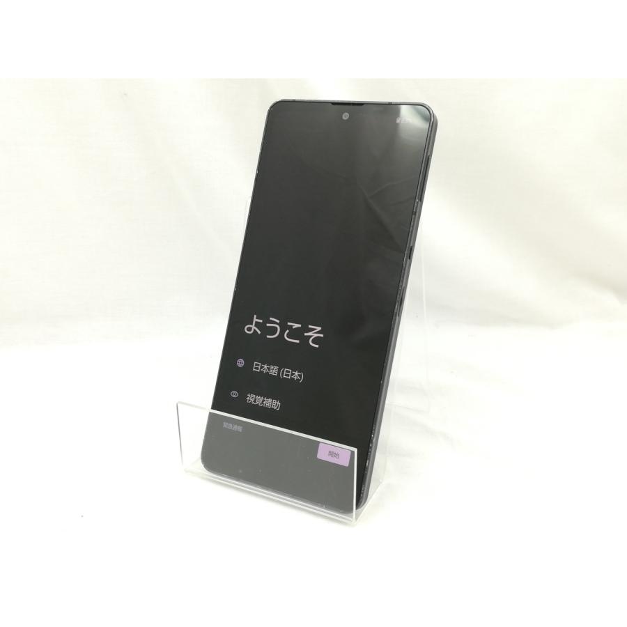 中古】SHARP docomo 【SIMフリー】 AQUOS sense6 ブラック 4GB 64GB SH