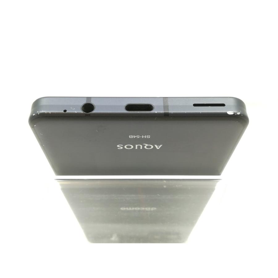 中古】SHARP docomo 【SIMフリー】 AQUOS sense6 ブラック 4GB 64GB SH