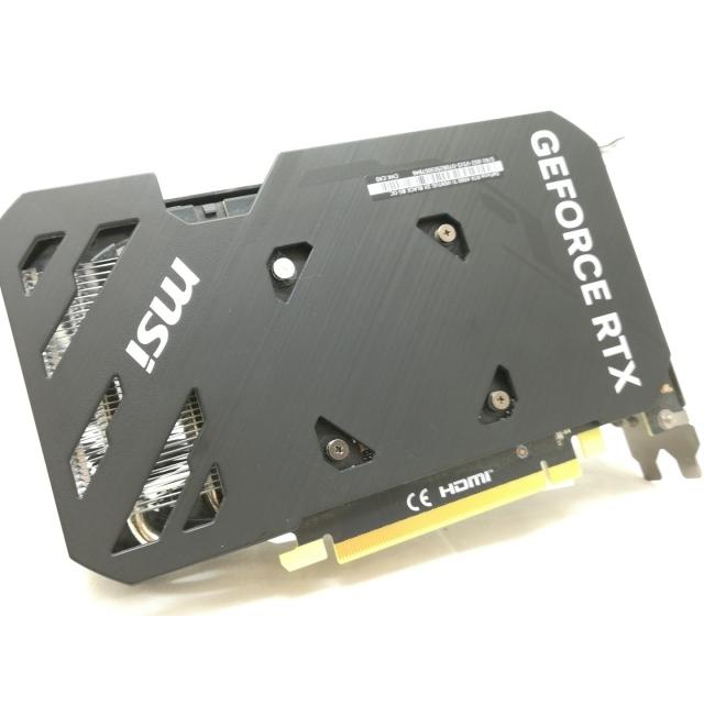 中古】MSI GeForce RTX 4060 Ti VENTUS 2X BLACK 8G OC RTX4060Ti/8GB