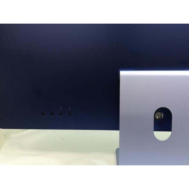 中古】Apple iMac 24インチ CTO (M1・2021) パープル M1(CPU:8C/GPU:8C