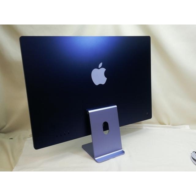 中古】Apple iMac 24インチ CTO (M1・2021) パープル M1(CPU:8C/GPU:8C