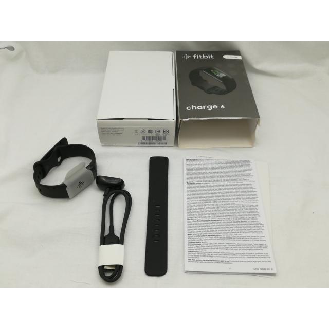 中古】Fitbit Fitbit Charge 6 Obsidianバンド/Blackアルミニウム