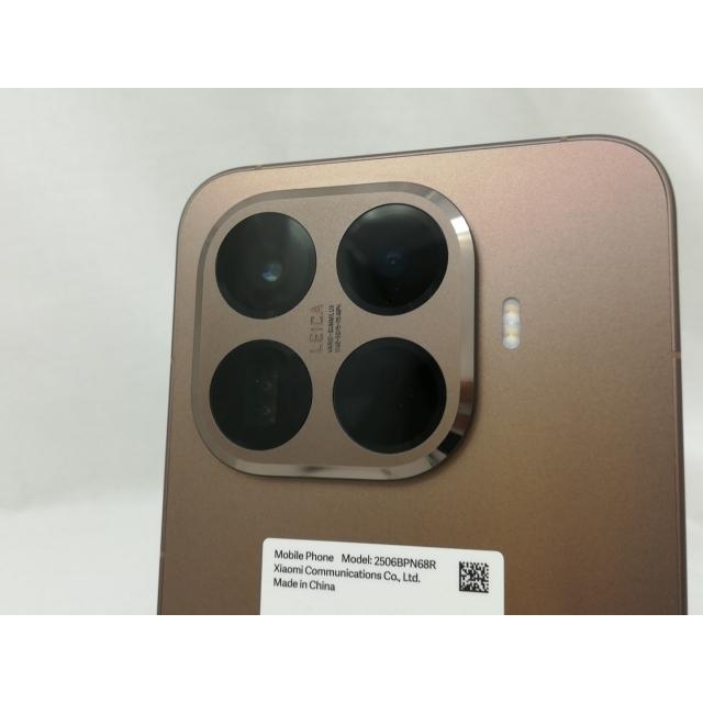 中古】Xiaomi 国内版 【SIMフリー】 Xiaomi 15T Pro モカゴールド 12GB