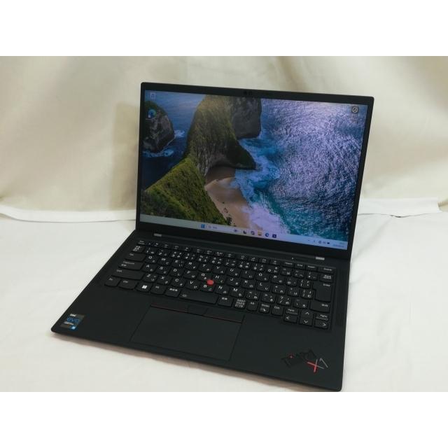 中古】Lenovo ThinkPad X1 Carbon Gen 9 ブラック【i5-1145G7 16G 512G 