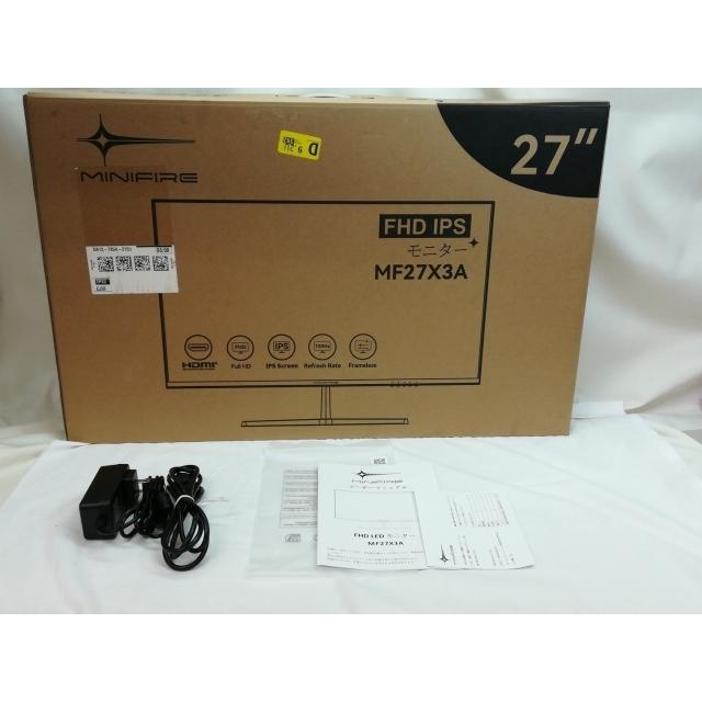 中古】Minifire MF27X3A 27インチワイド/1920x1080(FullHD)/IPS/120Hz