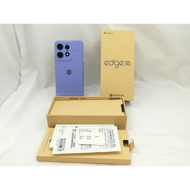 中古】MOTOROLA SoftBank 【SIMフリー】 motorola edge 50s pro