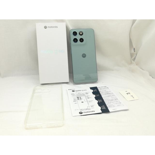 中古】MOTOROLA 国内版 【SIMフリー】 moto g66j 5G 8GB 128GB グレー