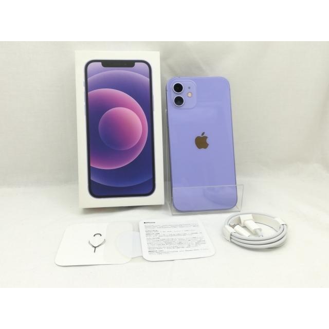 iPhone 12 【中古】Apple au 【SIMロック解除済み】 64GB パープル