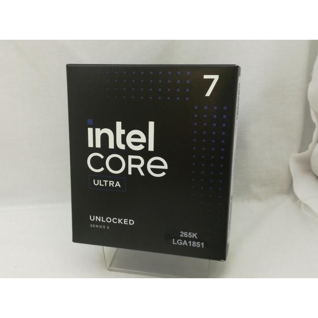 未使用】Intel Core Ultra 7 265K(3.9GHz) Box LGA1851/20C(P:8C/E:12C
