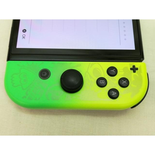 中古】Nintendo Switch 本体 (有機ELモデル) HEG-S-KCAAA スプラ