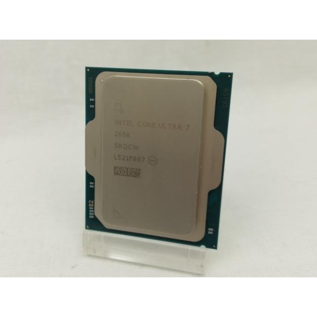 中古】Intel Core Ultra 7 265K(3.9GHz) Box LGA1851/20C(P:8C/E:12C