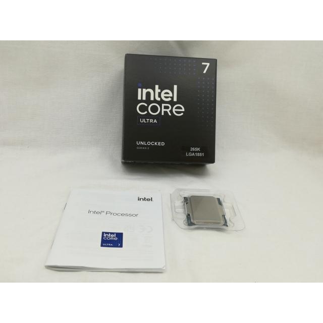 中古】Intel Core Ultra 7 265K(3.9GHz) Box LGA1851/20C(P:8C/E:12C