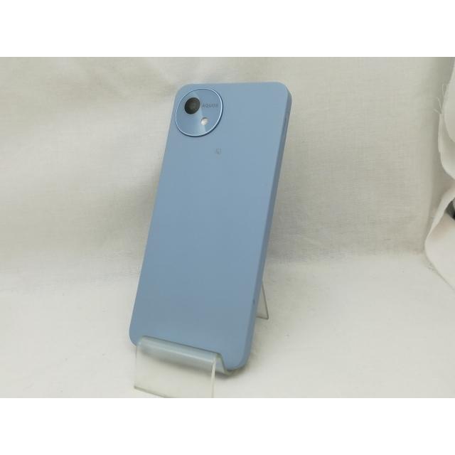 携帯電話、スマートフォン AQUOS wish4 ブルー SH-52E SIMフリー SHARP
